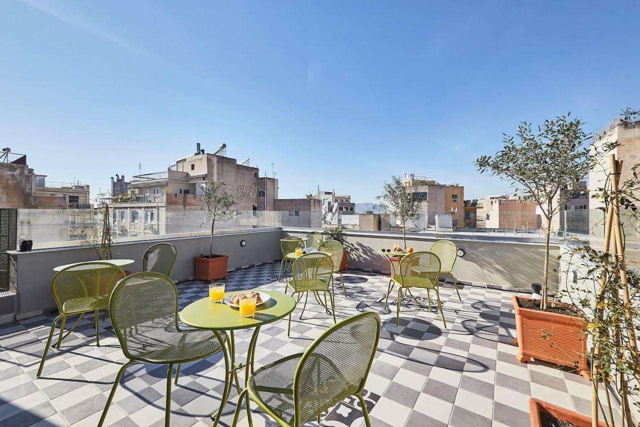 Old Athens Style 1Bdr With Acropolis View Rooftop! Exterior foto